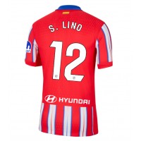 Camiseta Atletico Madrid Samuel Lino #12 Primera Equipación Replica 2024-25 mangas cortas